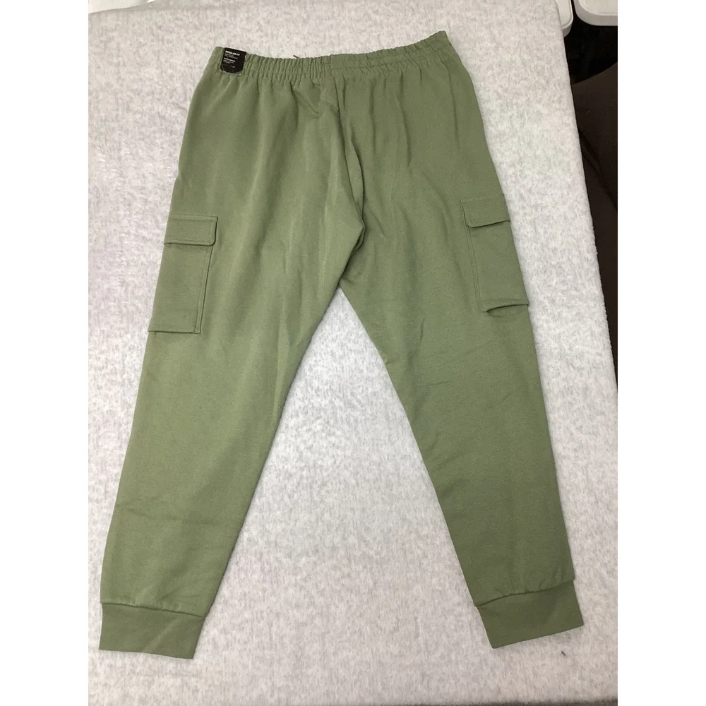 Adidas Mens M‎ Felczy C Pant Tent Green Cargo Fleece Joggers XL JI6424 NEW
